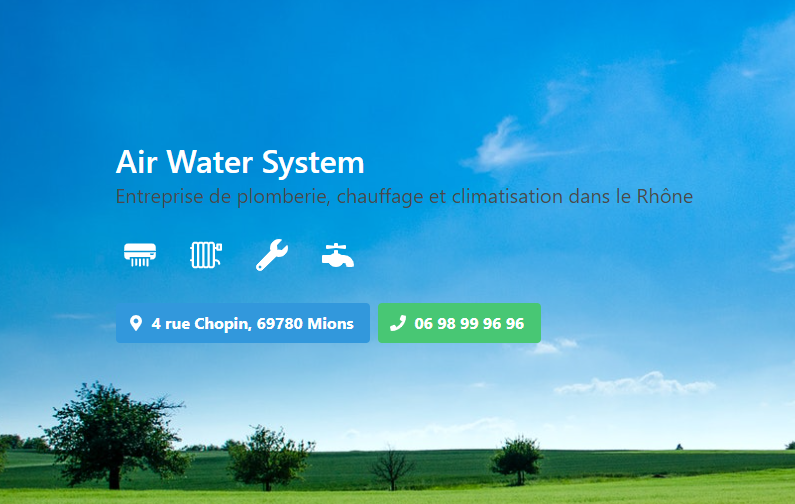 Logo de Air Water System
